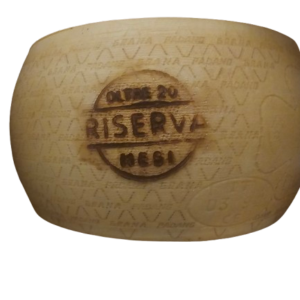 foto del grana padano riserva 20 mesi